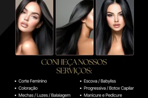 Olha aí nossa listagem de procedimentos que serão realizados aqui no Studio. Agende seu horário