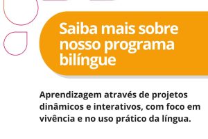 🌍✨ Dê ao seu filho a chance de crescer conectado ao mundo!No Colégio Objetivo Piedade, nosso pr