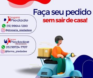 📲 Faça seu pedido sem sair de casa! 🚪💊Na Drogaria Piedade, você pode comprar tudo o que preci